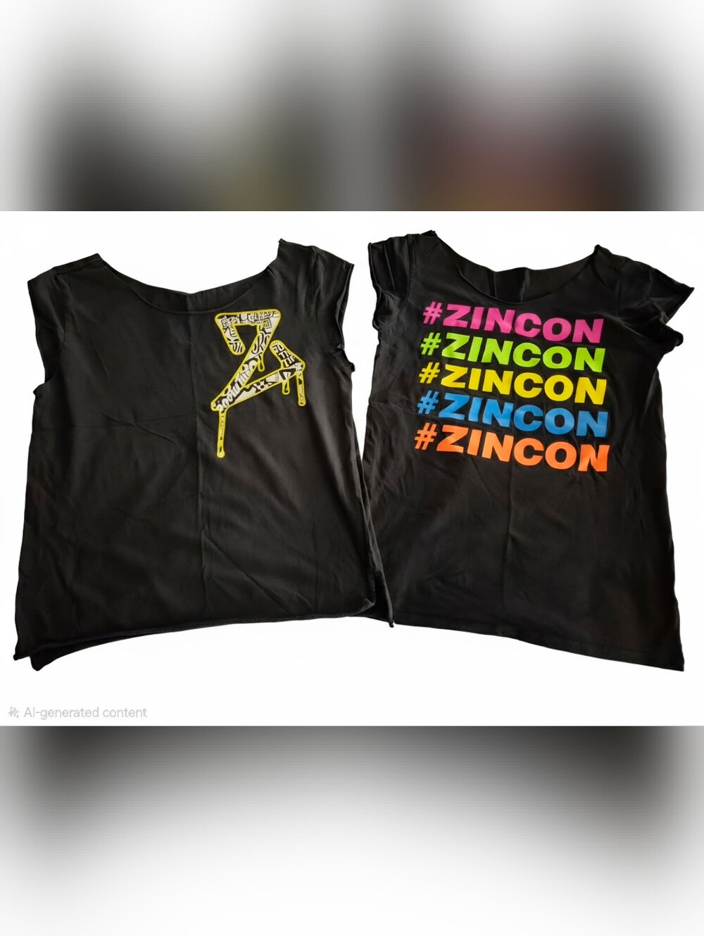 Zumba Wear Instructor And Zincon T Shirt Bundle
